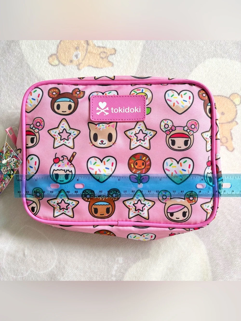 NEW Kawaii Tokidoki Pink Makeup Zip Pouch